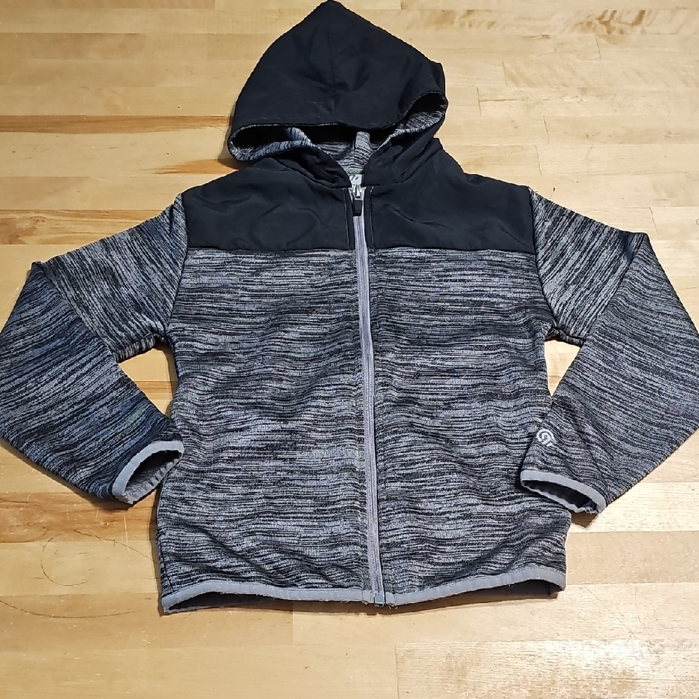 3 for $10 🌌 Champion Boys Space Dye Full Zip Hoodie Gray Black S (6/7)